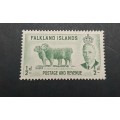 ** 1952 Falkland Islands KGVI  ½d  Sheep Stamp (UNUSED).**