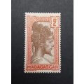 ** 1930 Madagascar 2c Sakalava Chief Stamp (MINT).**