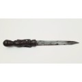 ** 20th Century Kenya Maasai Herders` Baton Dagger (31cm).**