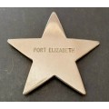 ** Pre-1994 Port Elizabeth Traffic Police/Emergency Service Metal Chest Flash (No Pins).**
