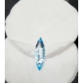 ** STUNNING: Swiss Blue Marquise Cut Topaz Semi-Precious Gem (5.7 ct ).**