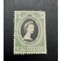 ** 1953 QEII  Malta Coronation 1½d Stamp (USED).**