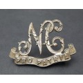 ** 1880 - 1890 Natal Carbineers Smasher Hat Badge (Crown Missing) [ Lugs Intact ].**