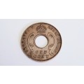 ** 1928  KGV East Africa 1c Coin `KN`  [ VF ].**
