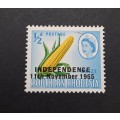 ** 1965 Southern Rhodesia ½d Maize ` Independence` Stamp (USED).**
