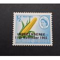 ** 1965 Southern Rhodesia ½d Maize ` Independence` Stamp (USED).**