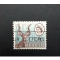 ** 1966 Rhodesia 3d Kudu Stamp (USED).**