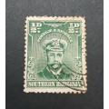 ** 1924 KGV Southern Rhodesia `Admiral` ½d Stamp (USED).**