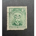 ** 1924 KGV Southern Rhodesia Green ½d Stamp (USED).**