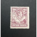 ** 1938 KGVI Northern Rhodesia 2d Stamp (USED).**