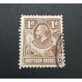 ** 1925 KGV Northern Rhodesia 1d Stamp (USED).**