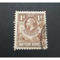 ** 1925 KGV Northern Rhodesia 1d Stamp (USED).**