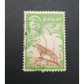 ** 1947 KGVI Nyasaland Green 1d Stamp (USED).**