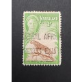 ** 1947 KGVI Nyasaland Green 1d Stamp (USED).**