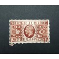 ** 1935 KGV Silver Jubilee 1½d Stamp (USED)**