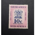 ** 1961 South Africa 10c Revenue Postage Stamp(USED)**