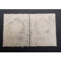 ** 1938 KGVI Kenya, Tanganyika, Uganda 30c Pair Stamps(USED)**