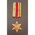 ** WW2  Full-Size Africa Star Medal w/ Ribbon att. Native Soldier.**