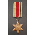 ** WW2  Full-Size Africa Star Medal w/ Ribbon att. Native Soldier.**