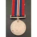 ** WW2  Full-Size British 1939-45  Medal w/ Ribbon att. Native Soldier.**