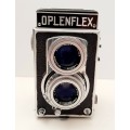 Rare Post-War Japanese Oplenflex Rektor No.8636 TLR Camera with Case
