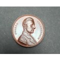 ** 1903 Joseph Chamberlain Visit to South Africa Commemorative Bronze Medallion (EF).**
