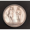 **RARE:1872 Silver National Rifle Association Medal att. Royal Maritzburg Rifles (Trooper Ridley)**