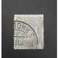 ** 1906 Rhodesia: British South Africa Company 2/6 Shilling (Half Crown) Stamp (USED).** 