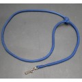 ** 1980s South African Police (S.A.P) Blue Whistle Retention Lanyard (USED).**