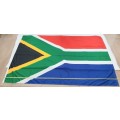**RARE : 1st Type Election Large South African National Flag (Dated: April 1994) [1.9 m x 1.3 m].**