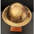 ** WW2 Union Defence Force `Bronzed` Memorial Steel Helmet Shell.**
