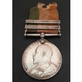 **RARE: Anglo-Boer War King`s South Africa Medal w/ Silk Ribbon (Nesbitt`s Horse).**