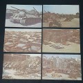 **Border War:  Lot 6 x Assorted 1981 Operation Protea SADF Propaganda Postcards (UNUSED).**