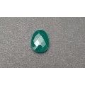 ** STUNNING: Victorian Oval-cut 3.10 ct faceted Green Onyx Stone .**