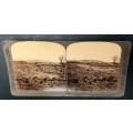 ** Boer War: 1901 Photographic Stereoscope Slides of Hart`s Hill Battlefield (x2).**
