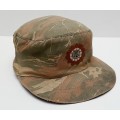 **Border War : 1980s SWAPOL/ Koevoet  Camouflage Fielddress Cap w/ Embroidered Badge(Size: 58).**