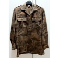**Border War : 1980s S.A. Railway Police National Task Force Camouflage L/S Shirt w/ Para Wings **