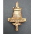 **Rhodesian Bush War: 1970s Rhodesian Guard Force Metal Cap Badge w/ Pin #1**