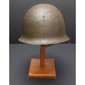 **Border War : 1960s SADF Green Steel Helmet w/ Liner (NO STRAP)**