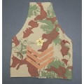 **Border War : 1980s S.A.P 2nd Pattern Camouflage Sergeant Rank Brassard.**