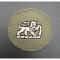 **Rhodesian Bush War: 1970s Rhodesian Army Green Sergeant-Major Rank Roundel x1 **