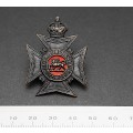 **WW2 : Rhodesia Regiment  Cap Badge w/ Lugs .**