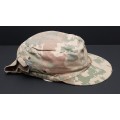 **Rhodesian Bush War: 1970s S.A.P 1st Patt  Camouflage Flap-Cap (Size: 58) **