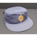 ** Pre-1994: Fielddress Blue S.A.P Cap w/ Embroidered Badge & Straps. **