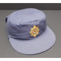 ** Pre-1994: Fielddress Blue S.A.P Cap w/ Embroidered Badge & Straps. **