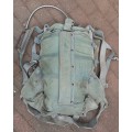 ** RARE: U.S. Navy Vietnam War Jet Pilot`s Parachute Harness w/ Silk (USED).**