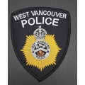 ** UNISSUED: West Vancouver Police Shoulder Flash x1 (Canada).**