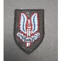 **Rhodesian Bush War: 1990s Commemorative Re-issue Special Air Service Regt. Beret Badge #1**