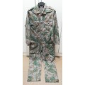 **1980s Border War: KwaZulu Police Unissued Camouflage Fielddress Overall (L/XL).**
