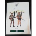 **Rhodesian Bush War: 1970s Selous Scouts Laminated Double-Sided Unit Poster (43cm x 30cm)#1**